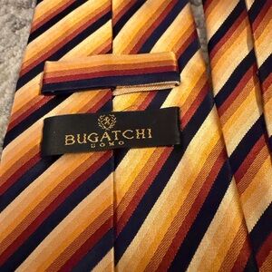 Bugatchi Multicolor Striped Tie
